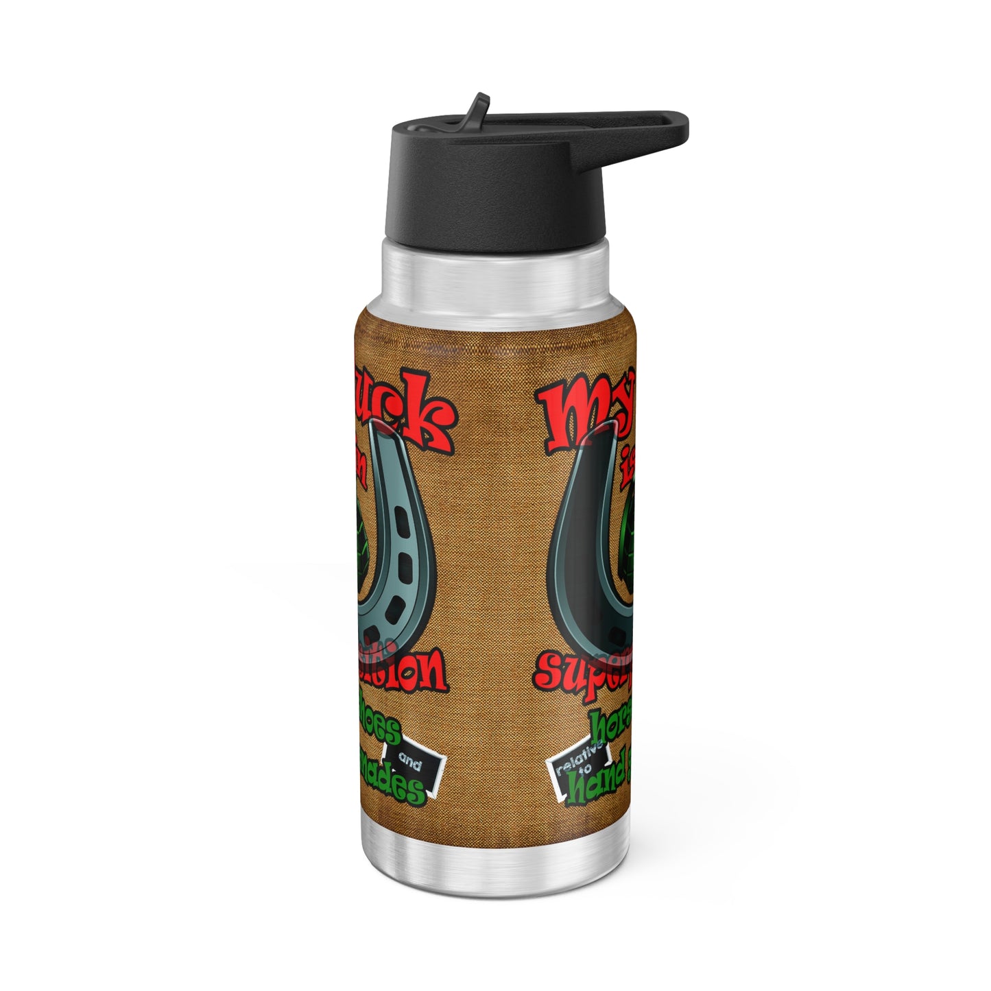 my luck - Gator Tumbler, 32oz  (brown papyrus)