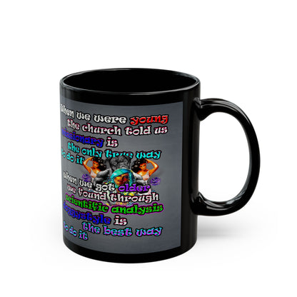 doggystyle - Black Mug (grey-light grey)