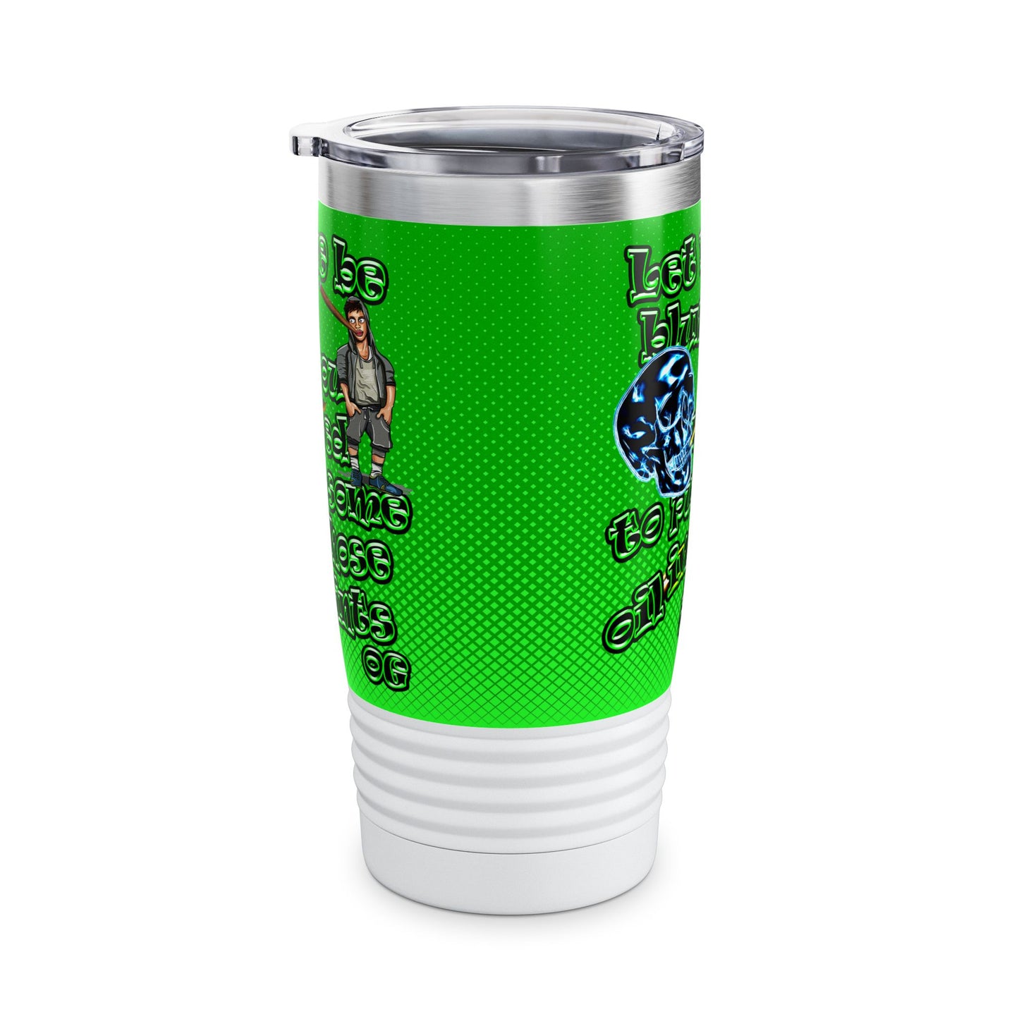 og - Ringneck Tumbler, 20oz (logo green)