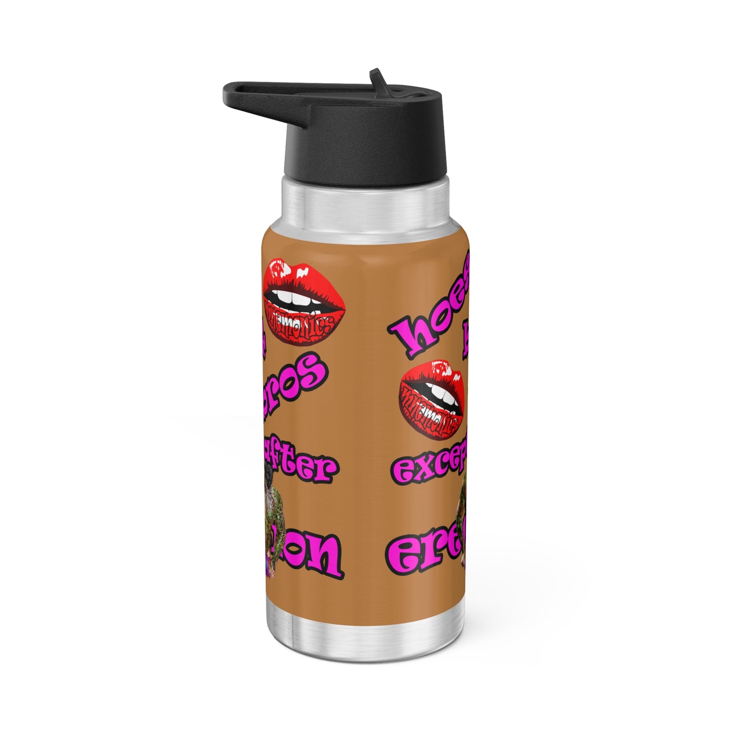 hoes b4 bros - Gator Tumbler, 32oz (light brown)