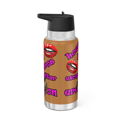 hoes b4 bros - Gator Tumbler, 32oz (light brown)
