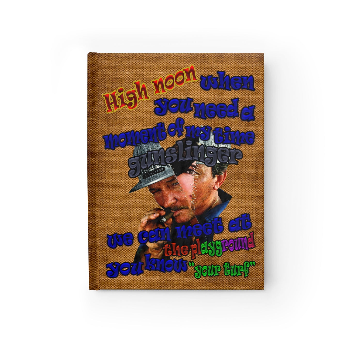 high noon - journal-lined (brown papyrus)