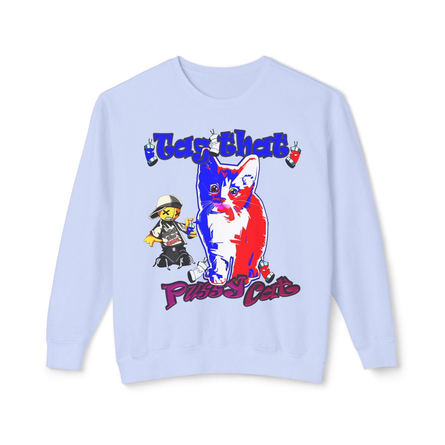 tag that - Unisex Lightweight Crewneck Sweatshirt