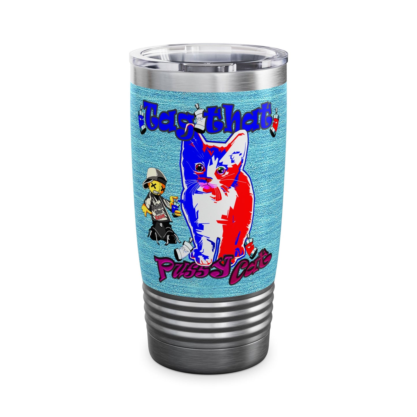 tag that - Ringneck Tumbler, 20oz (faded blue)