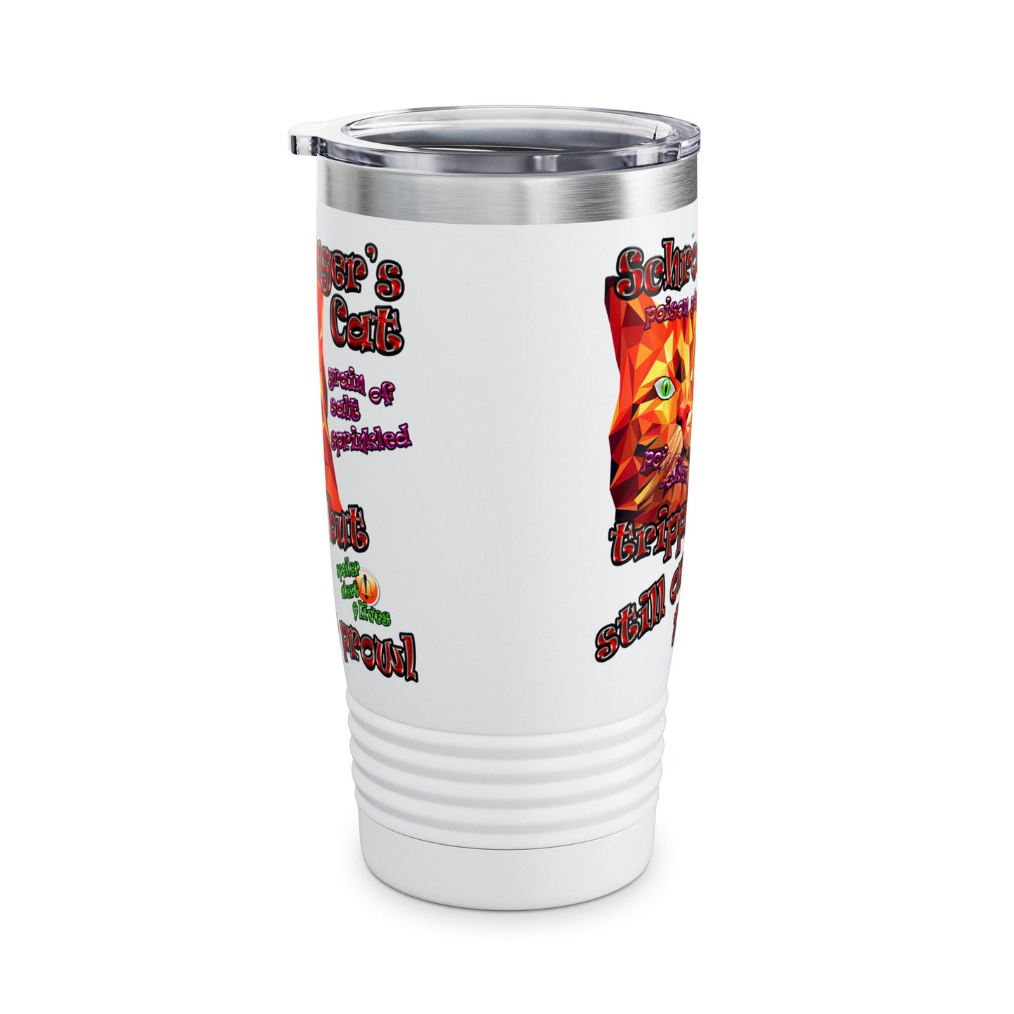 schrodinger's cat - Ringneck Tumbler, 20oz