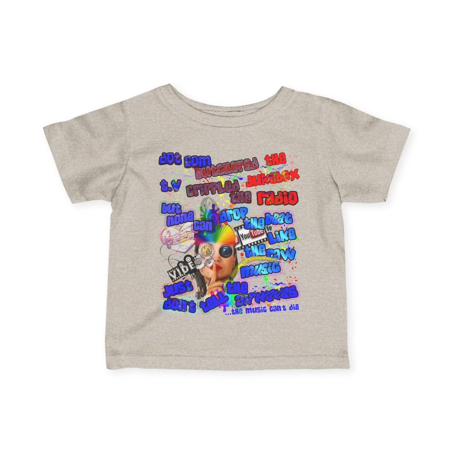 drop the beat - Infant Fine Jersey Tee