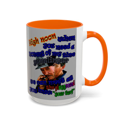 high noon - Accent Mug (light grey)