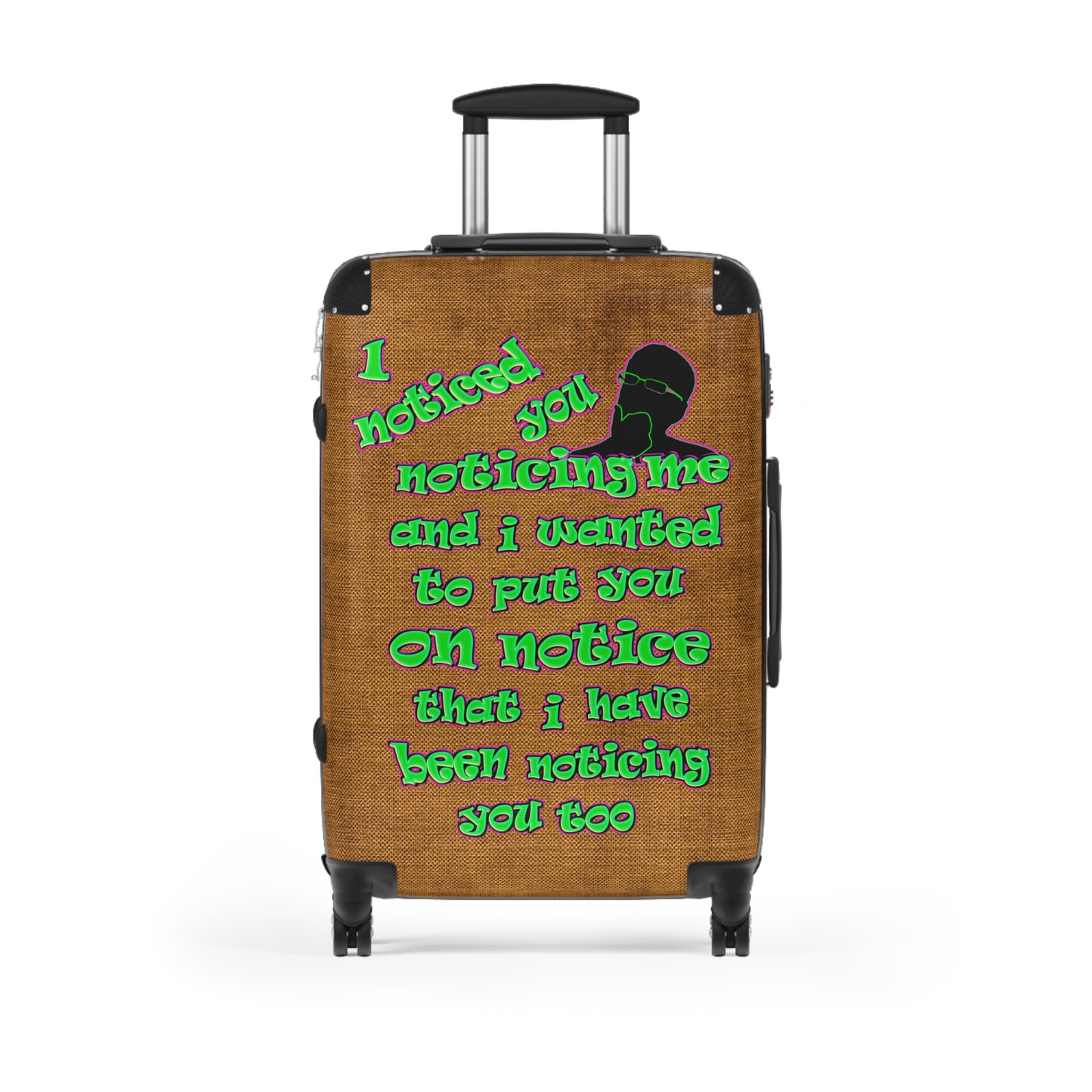 noticed you noticing - Suitcase (brown papyrus)