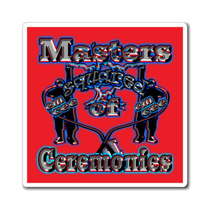 em cee squared - Magnets - (red)