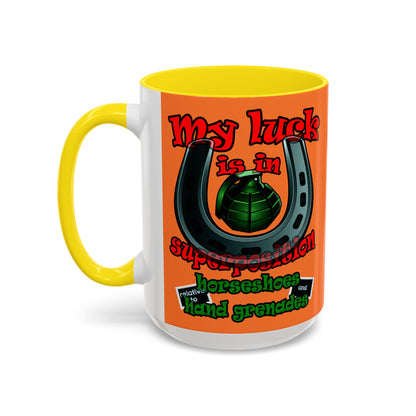 my luck - Accent Mug (crusta)
