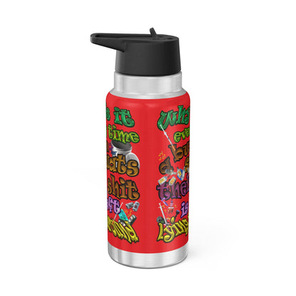 the bum's shit - Gator Tumbler, 32oz (red)