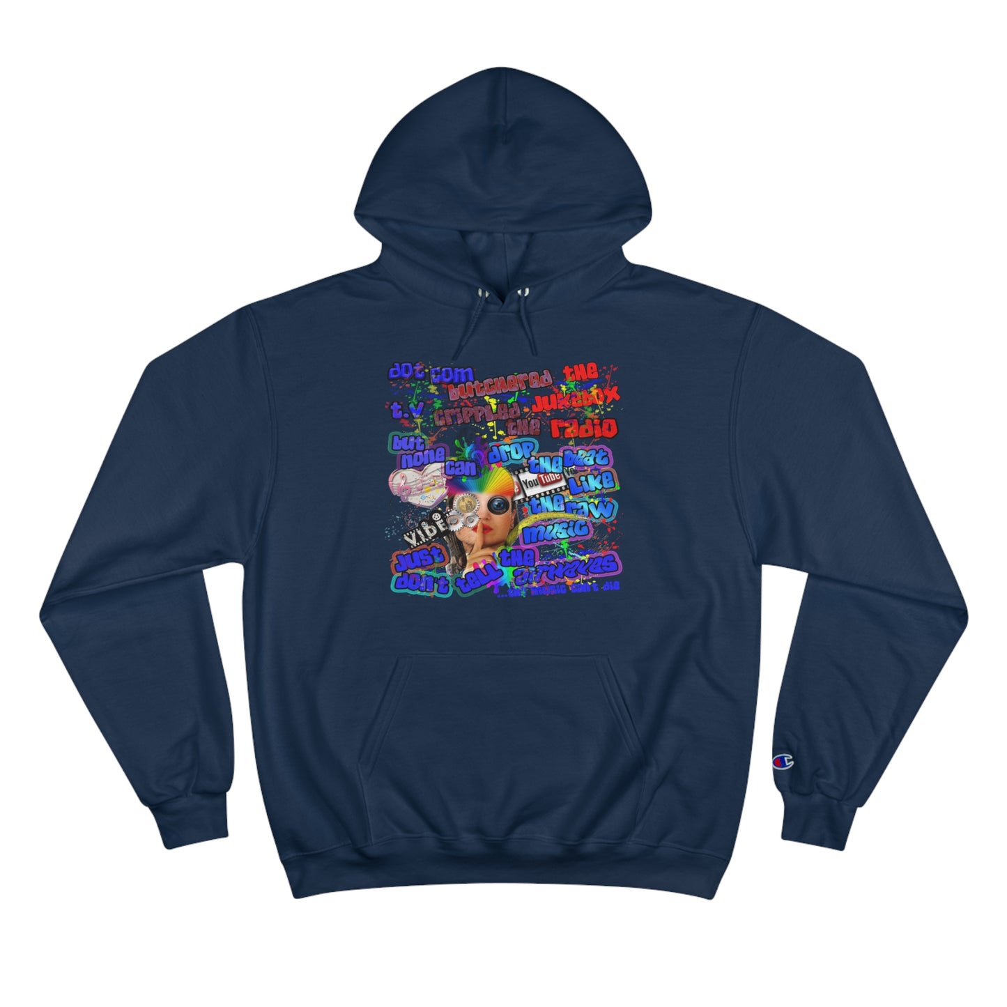 drop the beat - Champion Hoodie