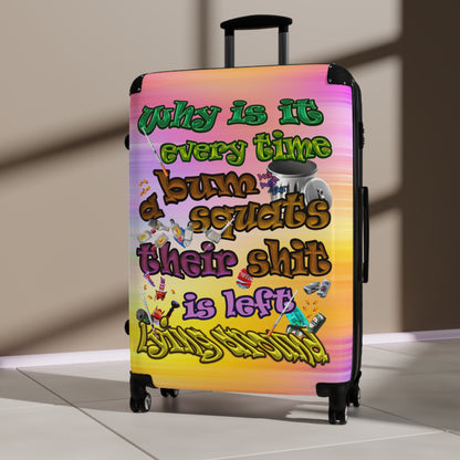 the bum's shit - Suitcase (color blur)