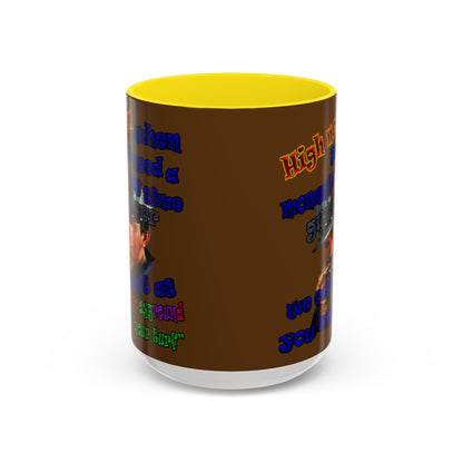 high noon - Accent Mug (brown)