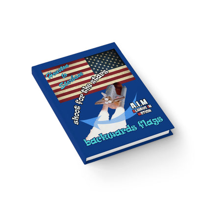 shoot for the stars - journal-blank (dark blue)