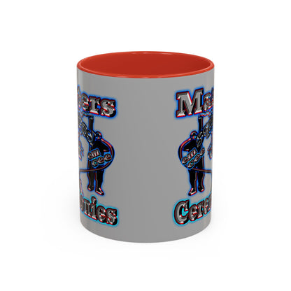 em cee squared - Accent Mug (light grey)