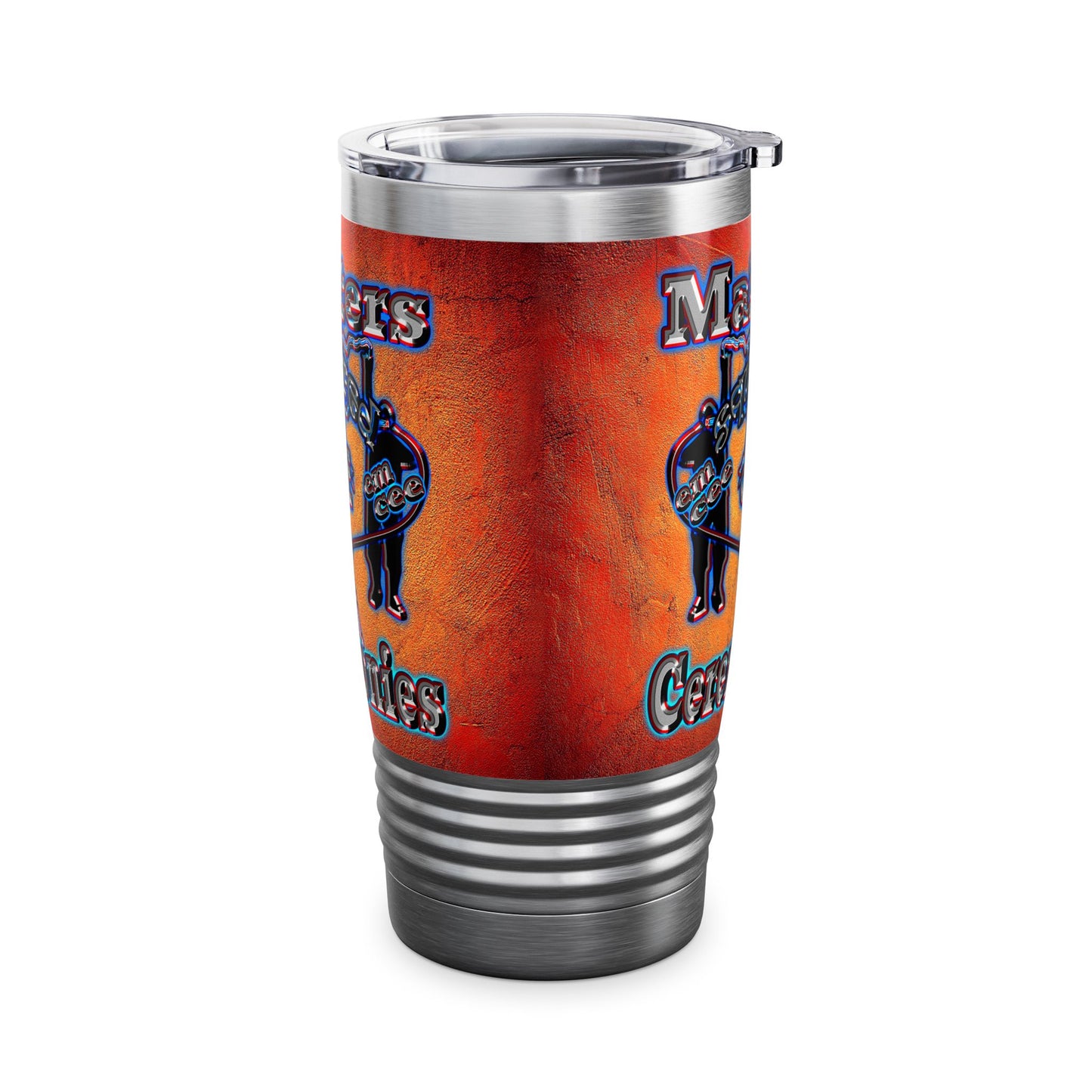 em cee squared - Ringneck Tumbler, 20oz (burnt orange)