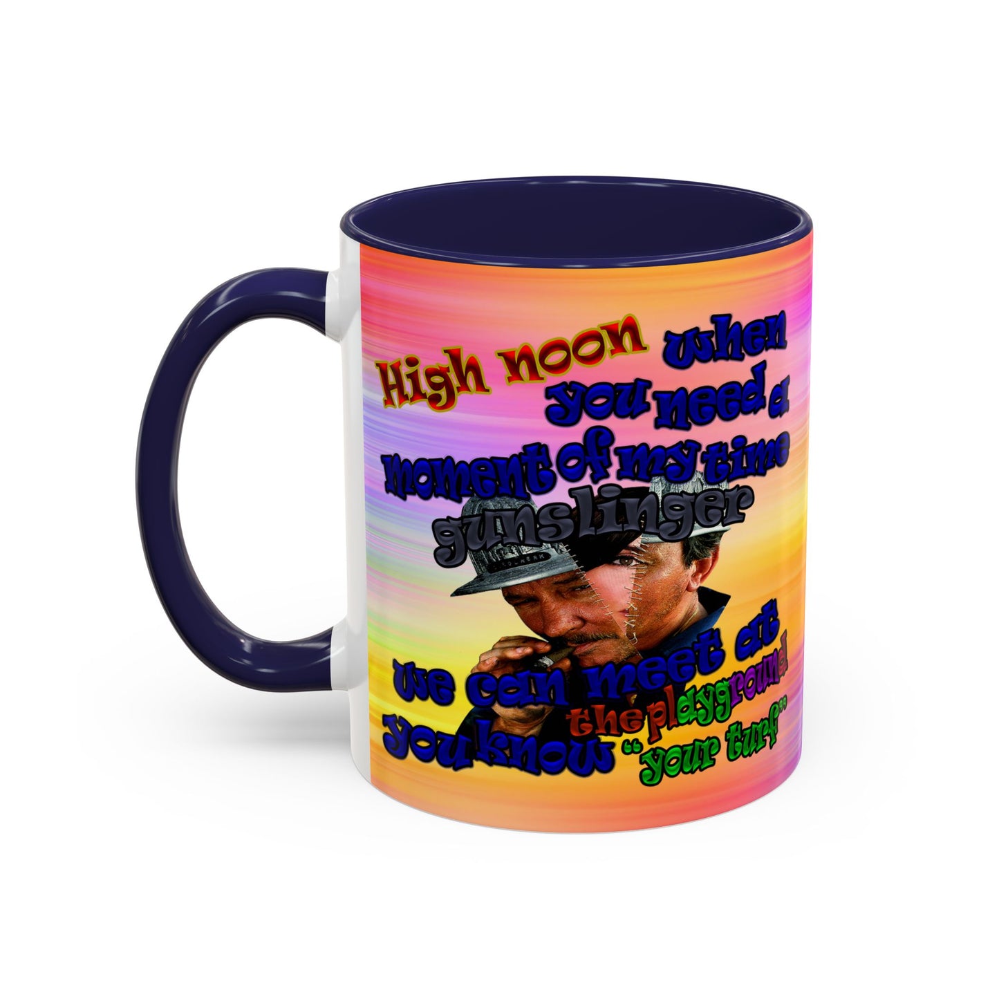 high noon - Accent Mug (color blur)