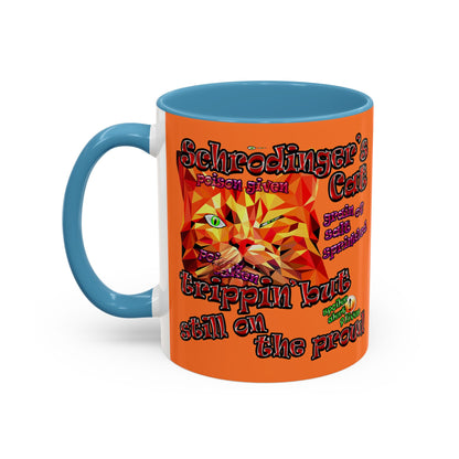 schrodinger's cat - Accent Mug (crusta)