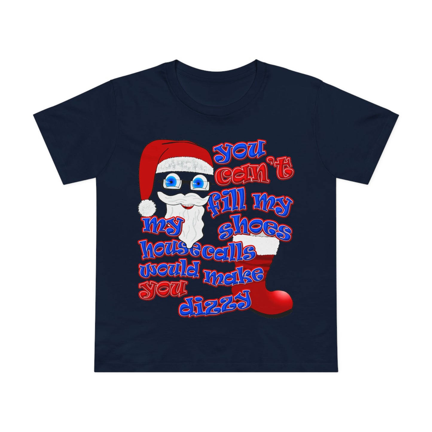 santa's shoes - Women’s Maple Tee