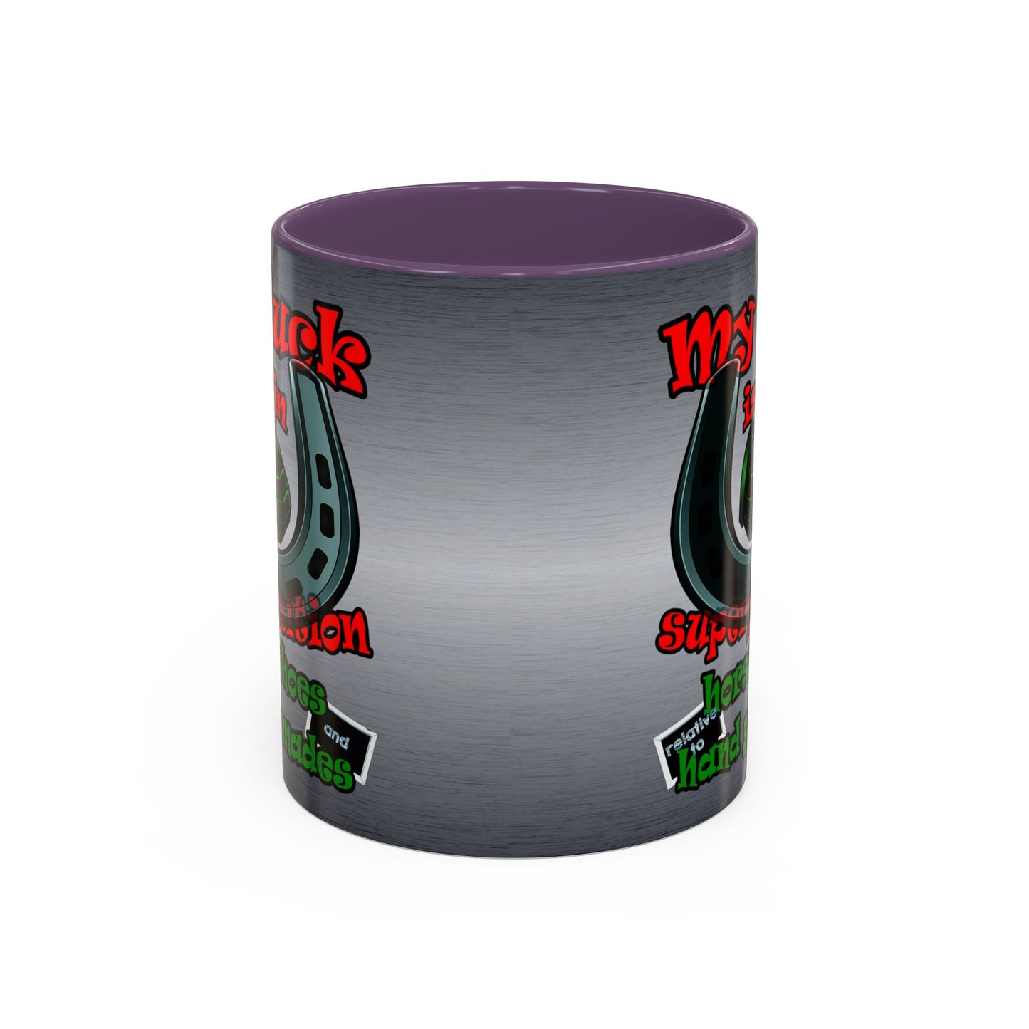 my luck - Accent Mug (brushed nickel)