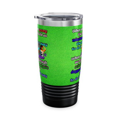 doggystyle - Ringneck Tumbler, 20oz (green turf)