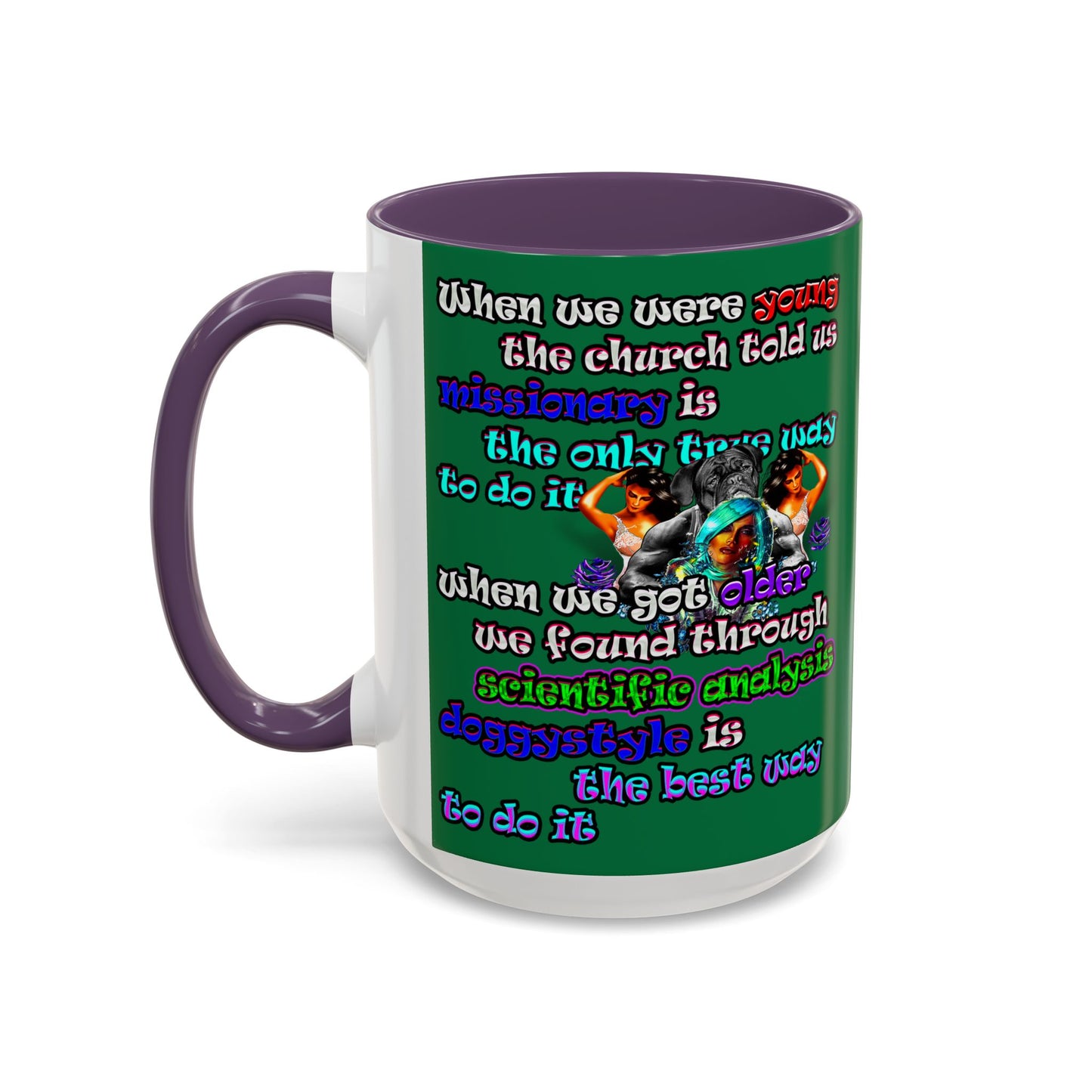 doggystyle - Accent Mug (dark green)