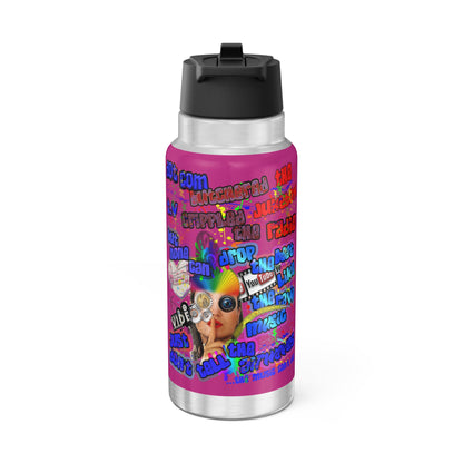 drop the beat - Gator Tumbler, 32oz (pink)