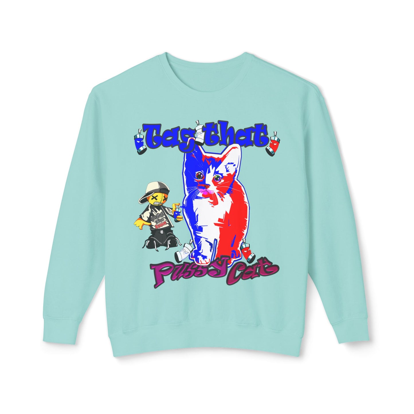 tag that - Unisex Lightweight Crewneck Sweatshirt