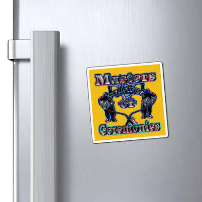 em cee squared - Magnets - (yellow)