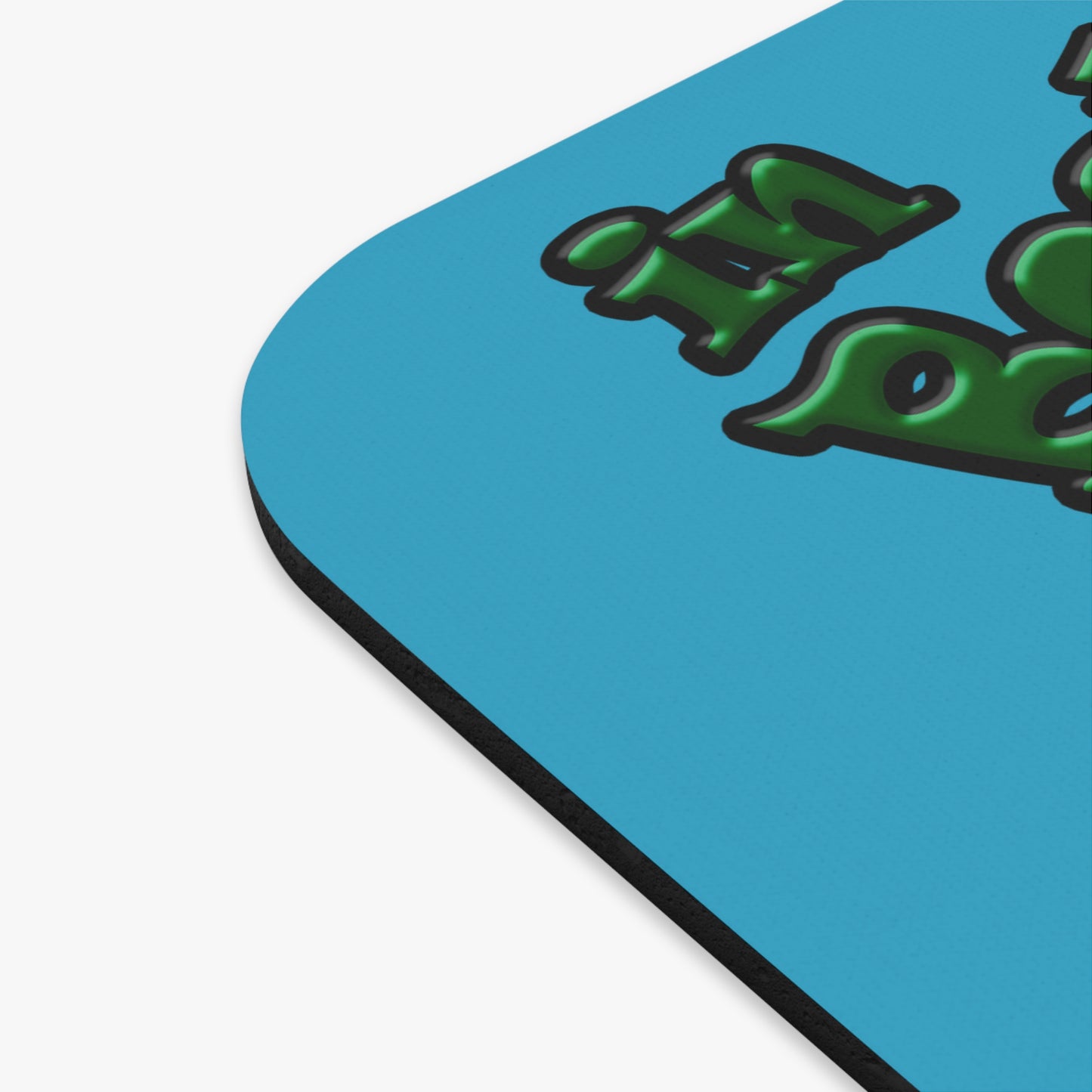 celtics logo - Mouse Pad (Rectangle) (turquoise)