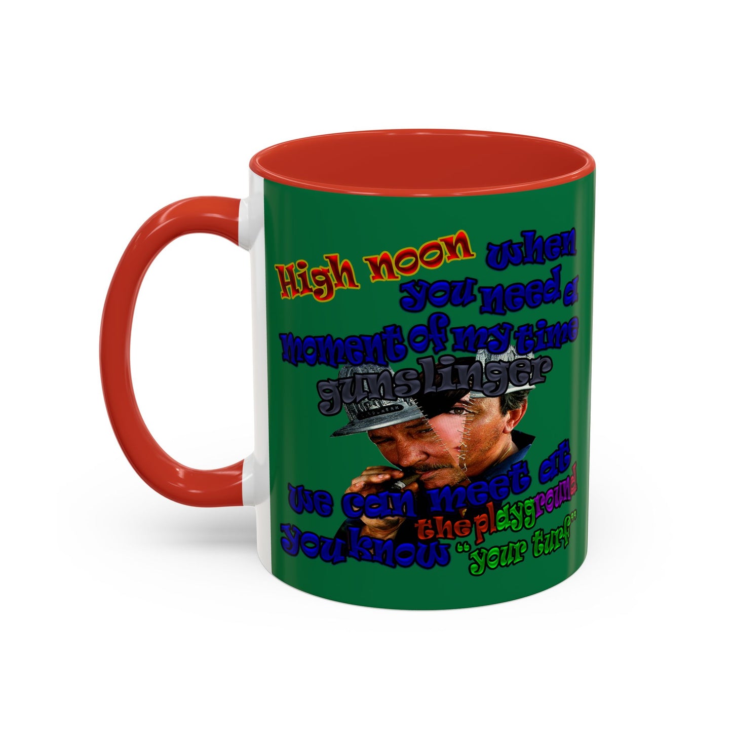 high noon - Accent Mug (dark green)