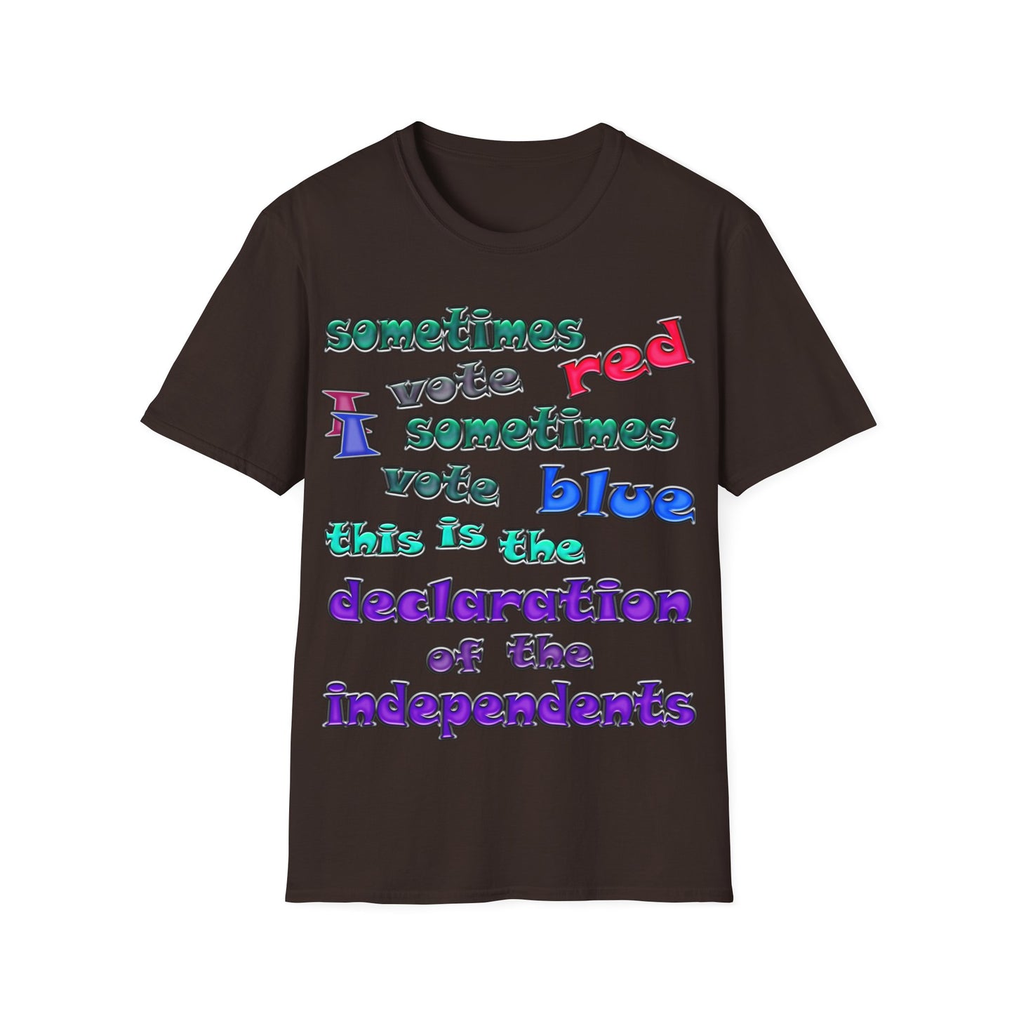declaration of the independents - Unisex Softstyle T-Shirt