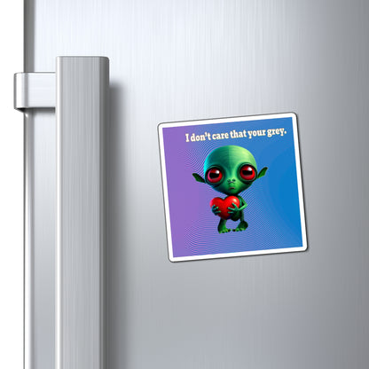 I don't care that your grey - Magnets - (light blue-purple wave)