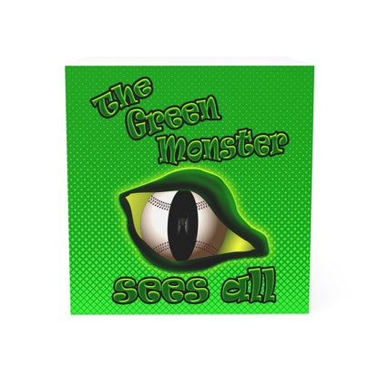 green monster - note cube (logo green)