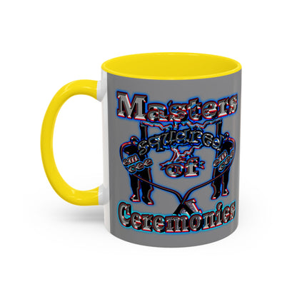 em cee squared - Accent Mug (grey)