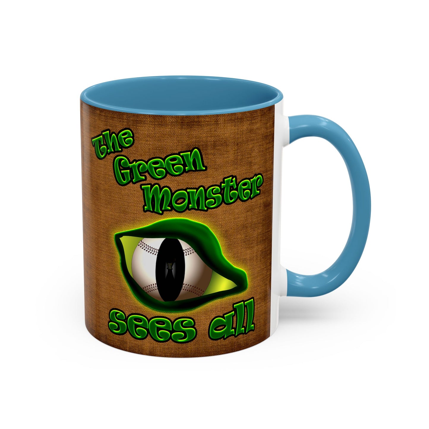 green monster - Accent Mug (brown papyrus)