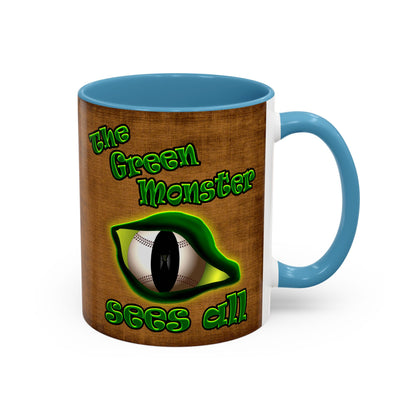 green monster - Accent Mug (brown papyrus)