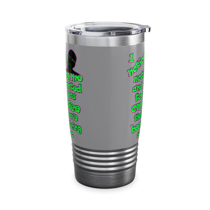noticed you noticing - Ringneck Tumbler, 20oz (grey)