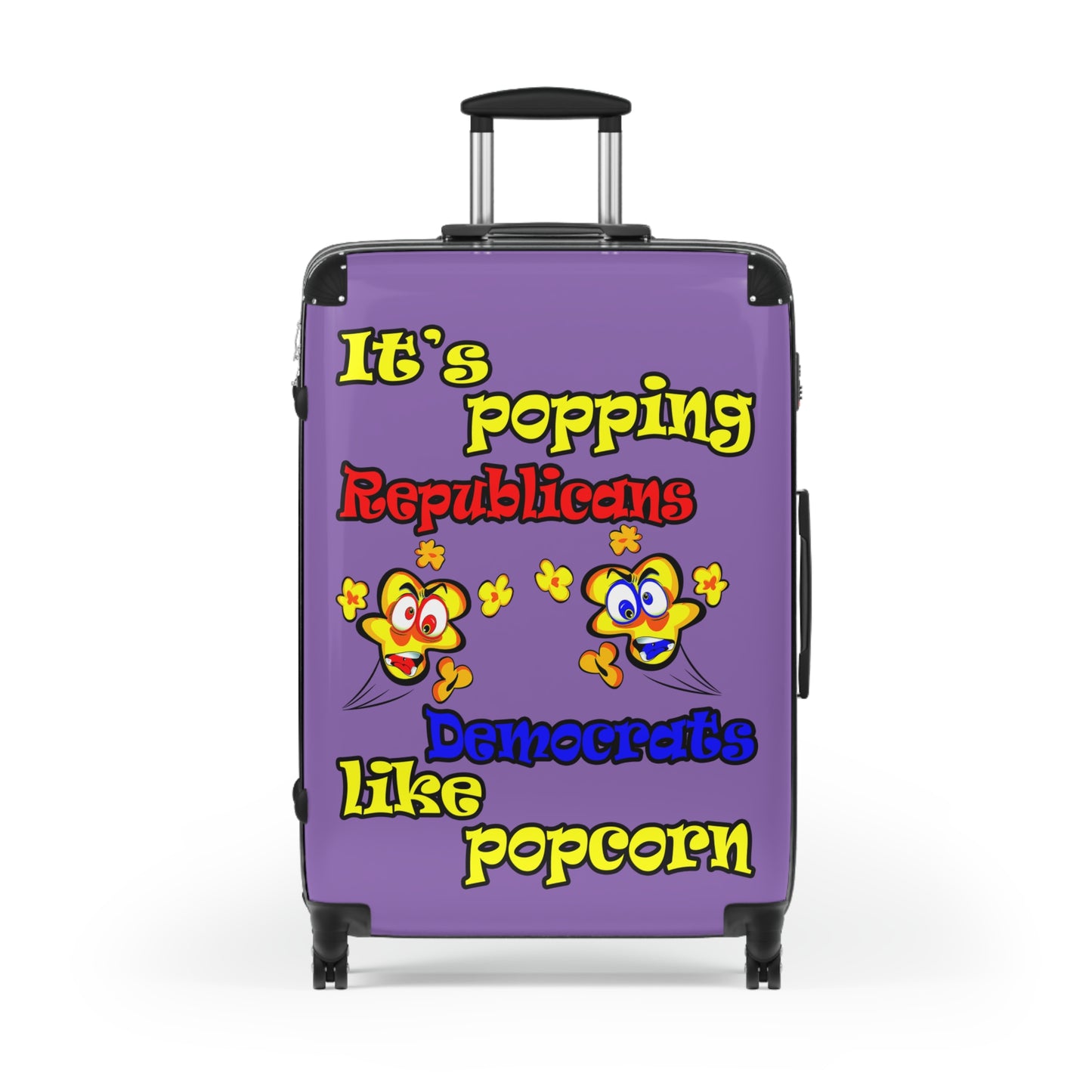 popping like popcorn - Suitcase (light purple)