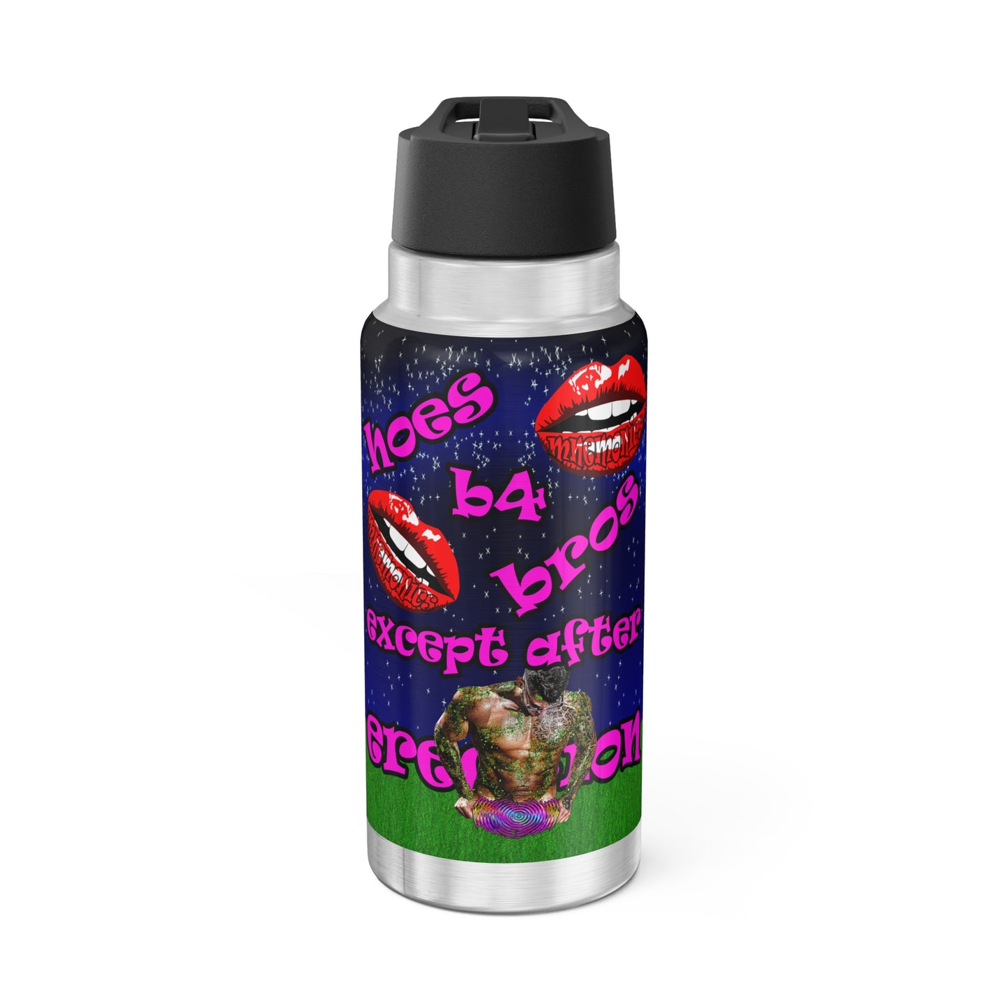 hoes b4 bros - Gator Tumbler, 32oz  ('snoops' background)