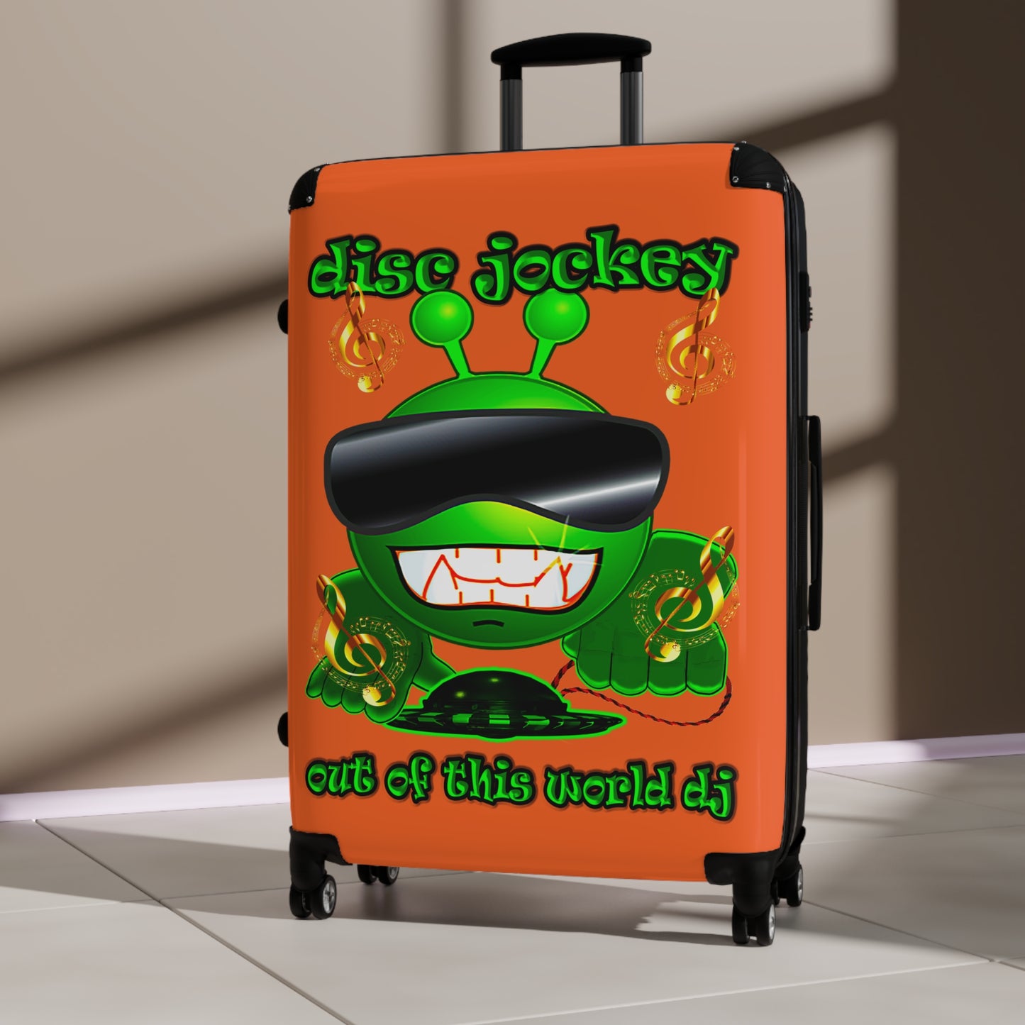 disc jockey - Suitcase (orange)