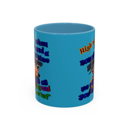 high noon - Accent Mug (turquoise)