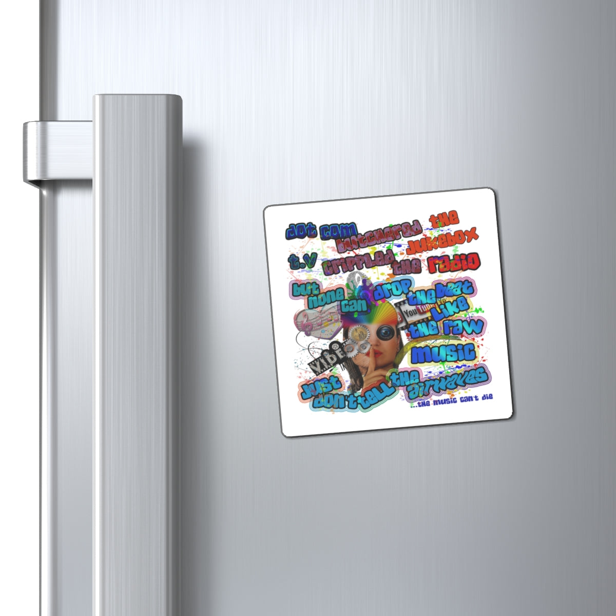 drop the beat - Magnets - (white)