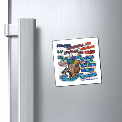 drop the beat - Magnets - (white)