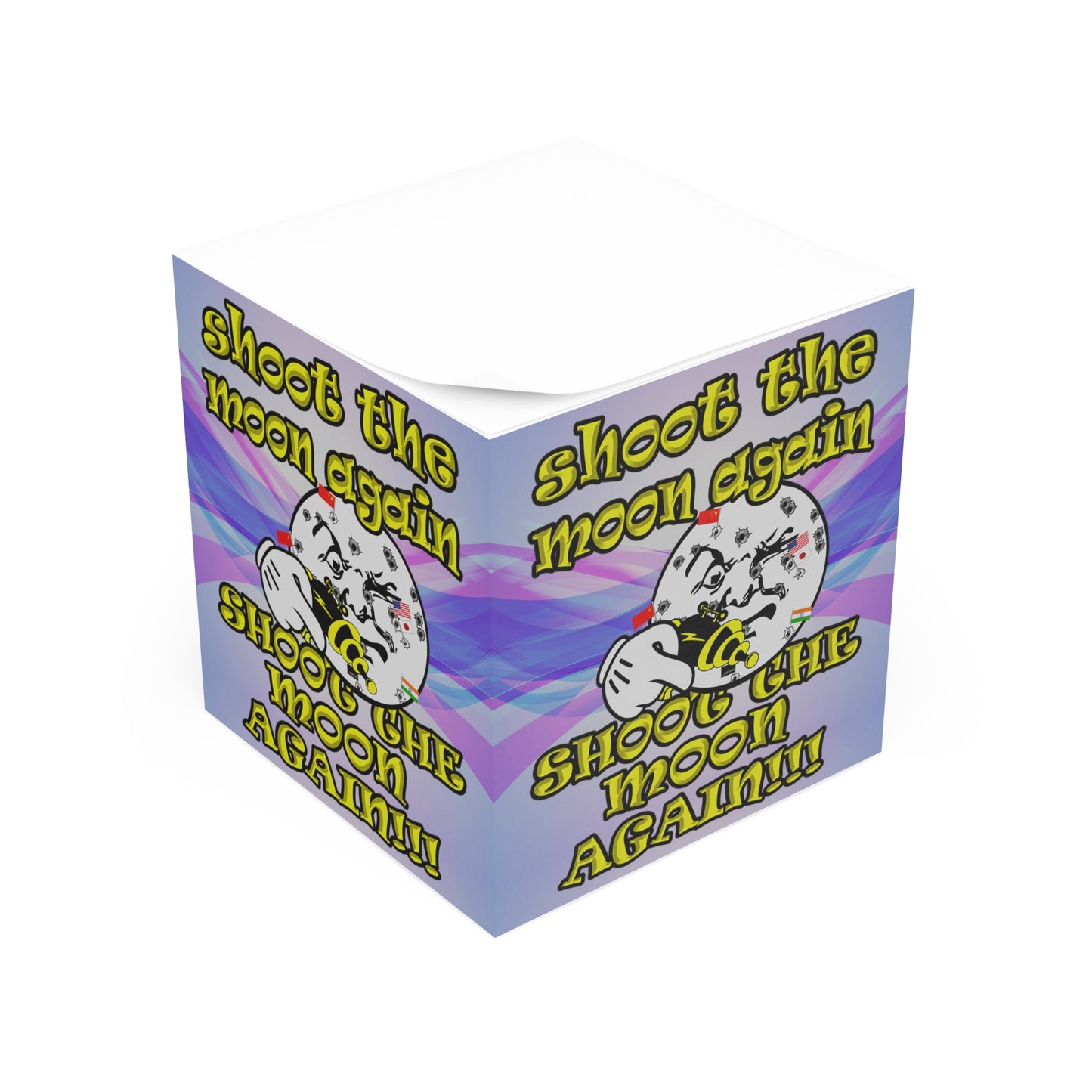 shoot the moon again - note cube (light blue-pink wave)