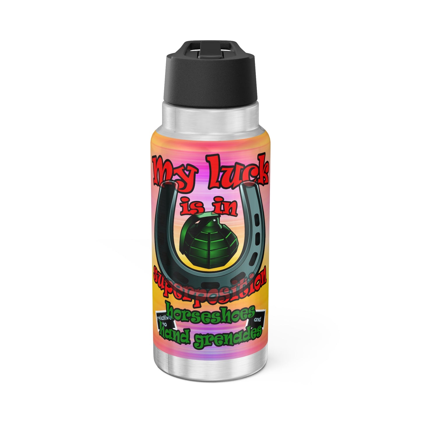 my luck - Gator Tumbler, 32oz  (color blur)