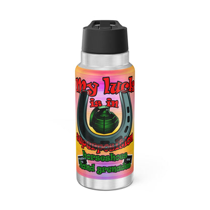 my luck - Gator Tumbler, 32oz  (color blur)