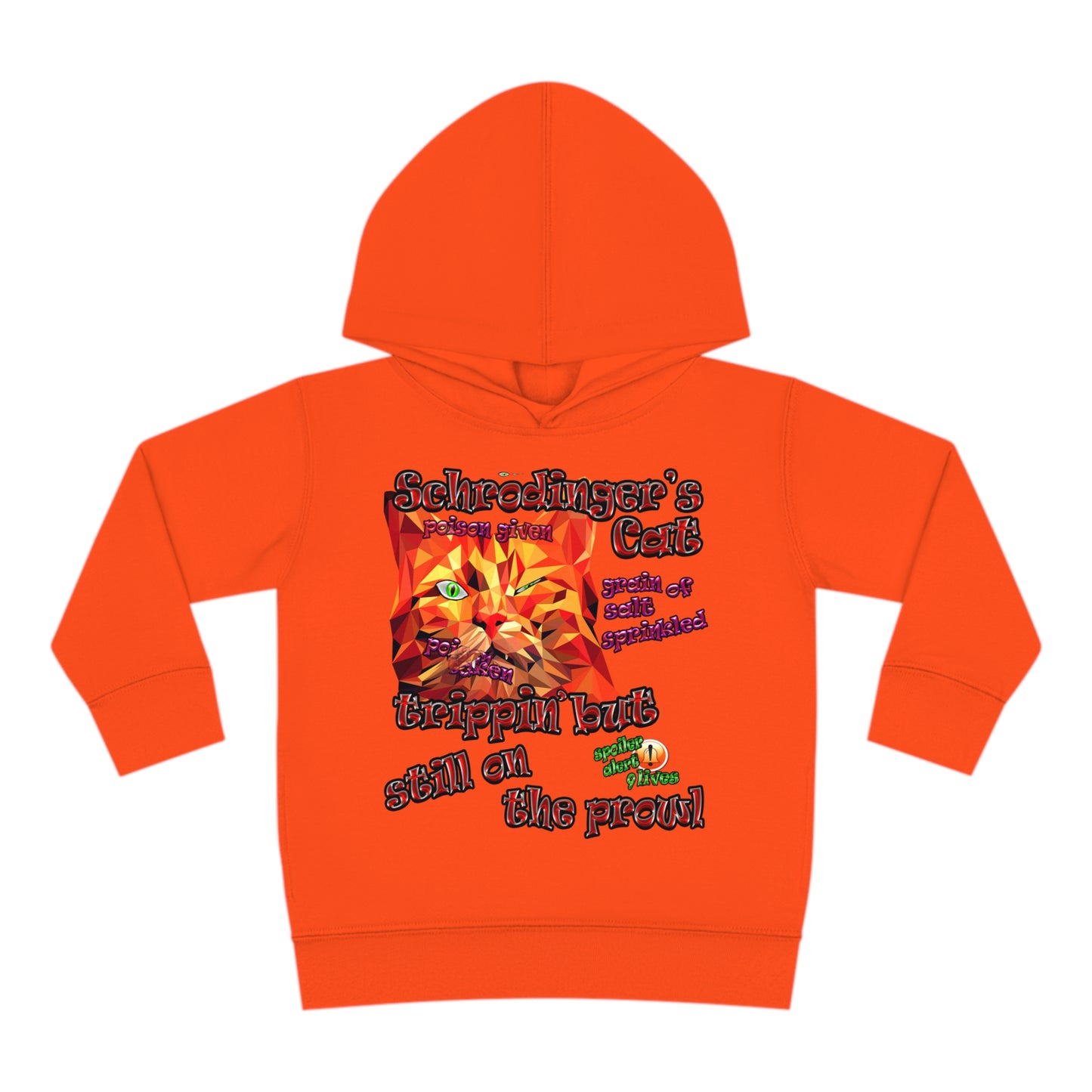 schrodinger's cat - Toddler Pullover Fleece Hoodie