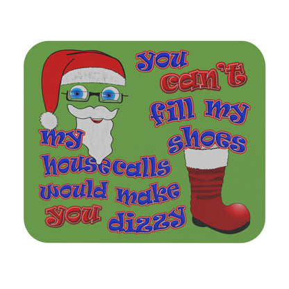 santa's shoes - Mouse Pad (Rectangle) (green)